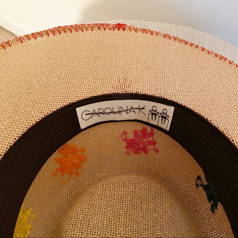 Free People X Carolina K embroidered Panorama hat - Picture 5 of 6